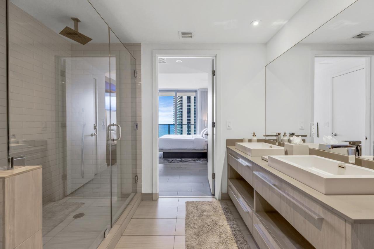 Hyde House - Luxury Waterfront 2Br 2Ba Apartment Suite With Direct Ocean View, Roof Top Pool, Resort Amenities هوليوود المظهر الخارجي الصورة