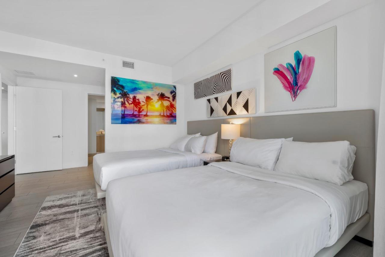 Hyde House - Luxury Waterfront 2Br 2Ba Apartment Suite With Direct Ocean View, Roof Top Pool, Resort Amenities هوليوود المظهر الخارجي الصورة