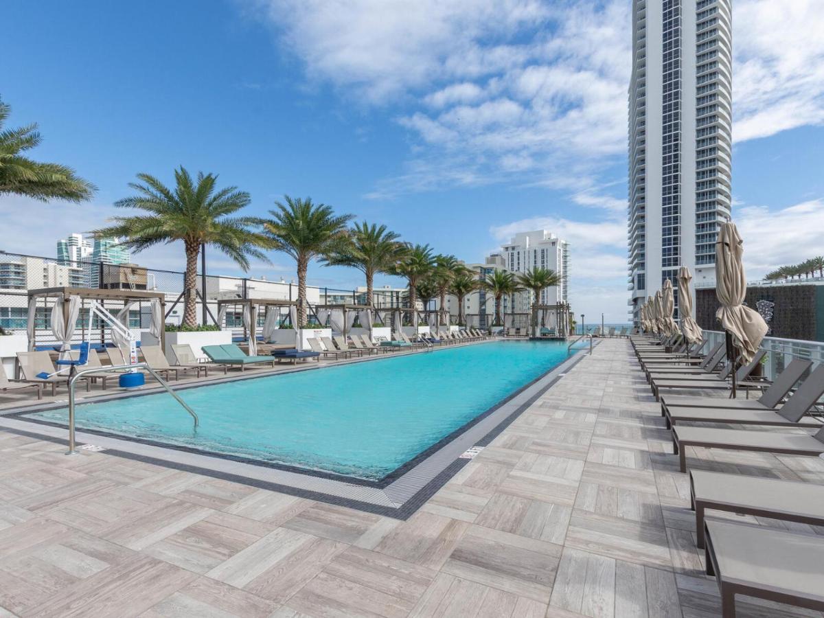 Hyde House - Luxury Waterfront 2Br 2Ba Apartment Suite With Direct Ocean View, Roof Top Pool, Resort Amenities هوليوود المظهر الخارجي الصورة