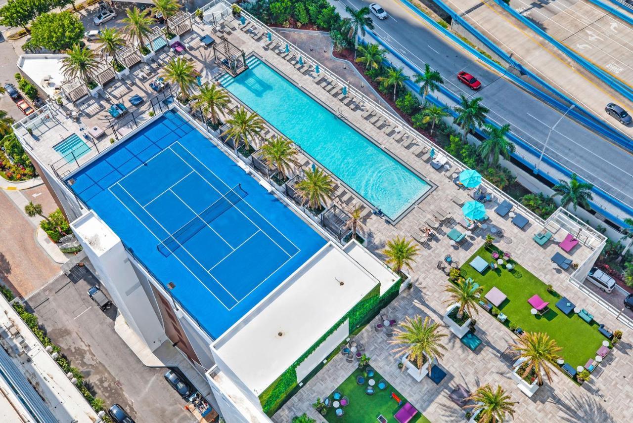 Hyde House - Luxury Waterfront 2Br 2Ba Apartment Suite With Direct Ocean View, Roof Top Pool, Resort Amenities هوليوود المظهر الخارجي الصورة